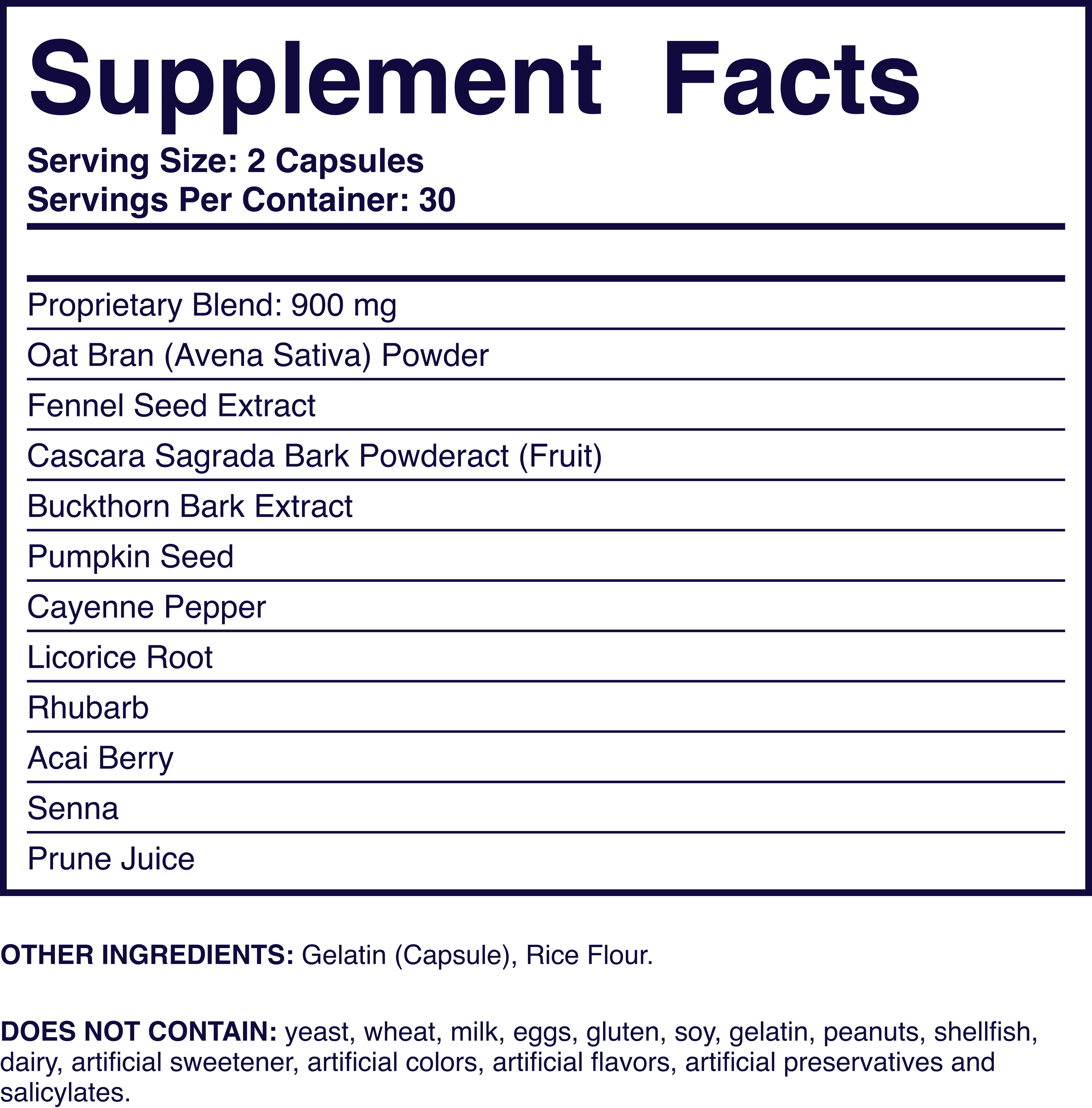 Detox ingredients